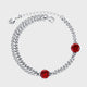 925 Sterling Silver Zircon Tennis Bracelet