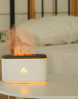 Home Ultrasonic Atmosphere Lamp Flame Aroma Diffuser