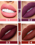 Non-stick Cup Waterproof Matte Lipsticks for Women with Lips