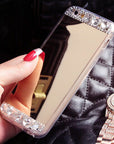 Rhinestone mobile phone case