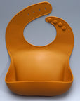 Children waterproof three-dimensional meal pocket bib