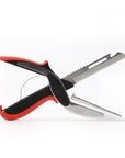 Stainless Steel Scissors Multifunctional Scissors Cutting Machine 2 In 1 Cutting Board Utility Knife