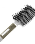 Hairbrush Anti Klit Brushy Haarborstel Women Detangler Hair Brush Bristle Nylon Scalp Massage  Teaser Hair Brush Comb