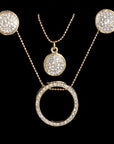 Jewellery set gold women