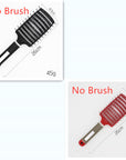 Hairbrush Anti Klit Brushy Haarborstel Women Detangler Hair Brush Bristle Nylon Scalp Massage  Teaser Hair Brush Comb