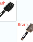 Hairbrush Anti Klit Brushy Haarborstel Women Detangler Hair Brush Bristle Nylon Scalp Massage  Teaser Hair Brush Comb