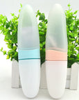 Baby Silicone Soft Head Rice Paste Spoon With Baffle Can Go Out To Carry Silicone Squeezed Food Supplement Bottle