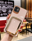 Compatible with Apple , Luxury Sense Of Luxury In Electroplating Mobile Phone Case