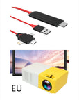 Portable Projector 3D Hd Led Home Theater Cinema HDMI-compatible Usb Audio Projector Yg300 Mini Projector