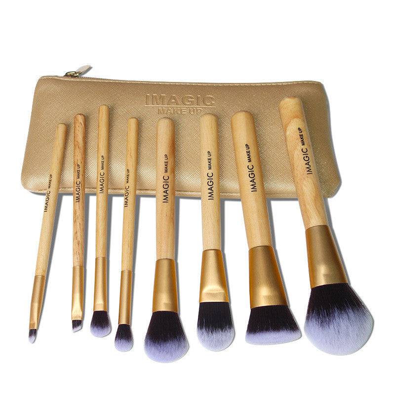 8 Multi-Purpose Makeup Brushes with bag