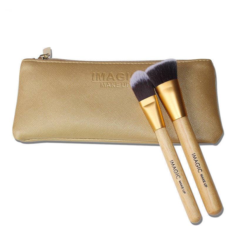 8 Multi-Purpose Makeup Brushes over a bag