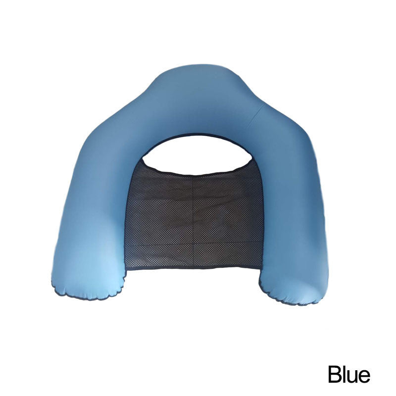 Blue Premium Water Hammock Foldable Lounge Chair