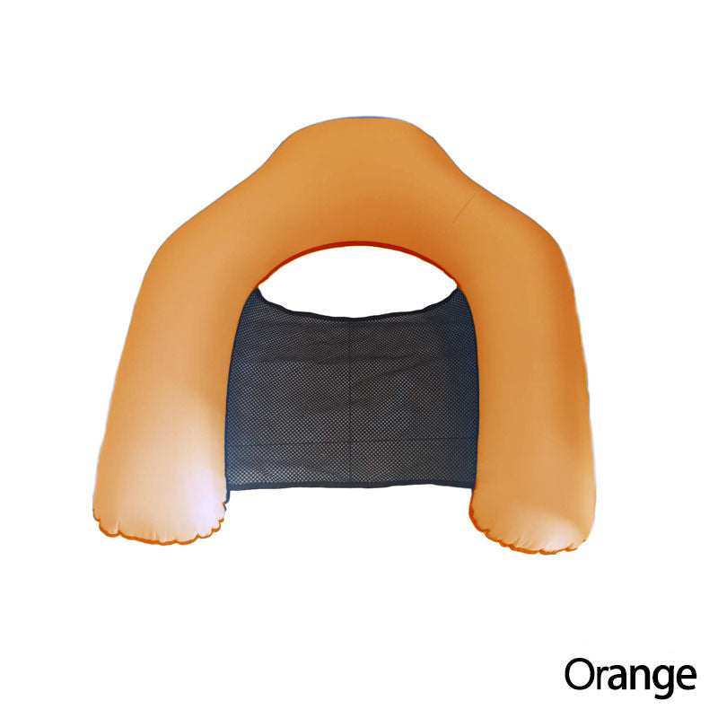 Orange Premium Water Hammock Foldable Lounge Chair