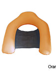 Orange Premium Water Hammock Foldable Lounge Chair