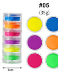 6 Colors Optional Pearl Powder Dyed Powder