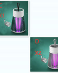 Anti Mosquitoes Portable Electric Mosquito Killer Lamp USB Insect Killer LED Mosquito Trap  Bug Zapper Repellent