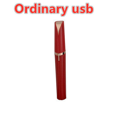 Flawlessly Brows Electric Eyebrow Remover - red colored