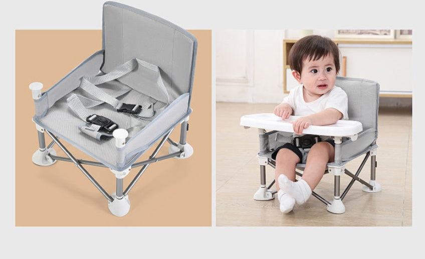 Children&#39;s Dining Chair Baby Table Foldable Portable