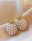 Pineapple Starfish Pearl Earrings