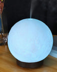 Moon Light Ultrasonic Humidifier Aroma Diffuser