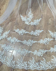 Lace bridal veil