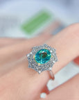 Natural Apatite Ring S925 Silver