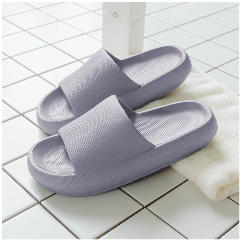 Light Purple Hot Summer Cute Super Soft Slippers For Women Men