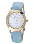 Bilateral Diamond Ladies Belt Casual Watch Geneva Women's Watch With Diamond British Watch