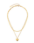 Luxury Love Necklace Gold for Women with chain