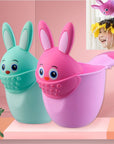 Children's shampoo shower spoon