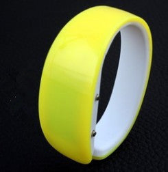 Yellow Colored Unisex Dolphin Sports LED Watch