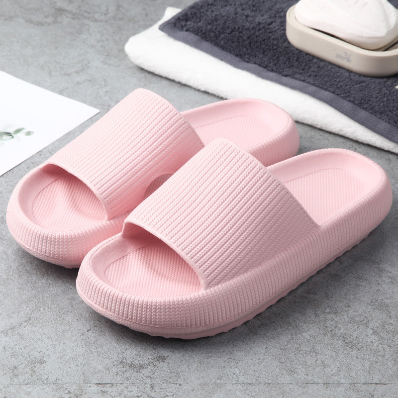 Light Pink Hot Summer Cute Super Soft Slippers For Women Men