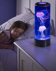 LED Jellyfish Aquarium Lamp Night Light USB Powered