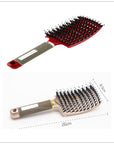 Hairbrush Anti Klit Brushy Haarborstel Women Detangler Hair Brush Bristle Nylon Scalp Massage  Teaser Hair Brush Comb