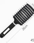 Hairbrush Anti Klit Brushy Haarborstel Women Detangler Hair Brush Bristle Nylon Scalp Massage  Teaser Hair Brush Comb