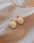 Pineapple Starfish Pearl Earrings