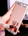 Rhinestone mobile phone case