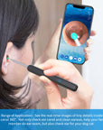 NE3 Ear Cleaner Otoscope Ear Wax Removal Tool With Camera LED Light Wireless Ear Endoscope Ear Cleaning Kit For I-phone