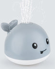 New Baby Bathroom Bath Electric Induction Whale Spray Small Toy