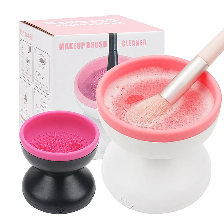 Portable Automatic Electric Makeup Brush Cleaner Machine