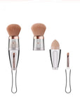 3 in 1 Synthetic Makeup Brush for Beauty