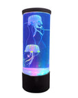 LED Jellyfish Aquarium Lamp Night Light USB Powered