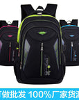 New Children's Backpack Junior High School Students' Schoolbag Leisure Double Shoulder Bag