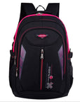 New Children's Backpack Junior High School Students' Schoolbag Leisure Double Shoulder Bag