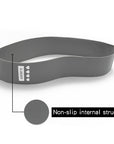 Gray Fitness Sealing Elastic Resistance Bands