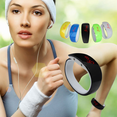 Girl running wearing Unisex Dolphin Sports LED Watches