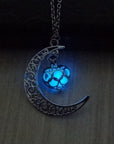 Blue Glowing Necklace