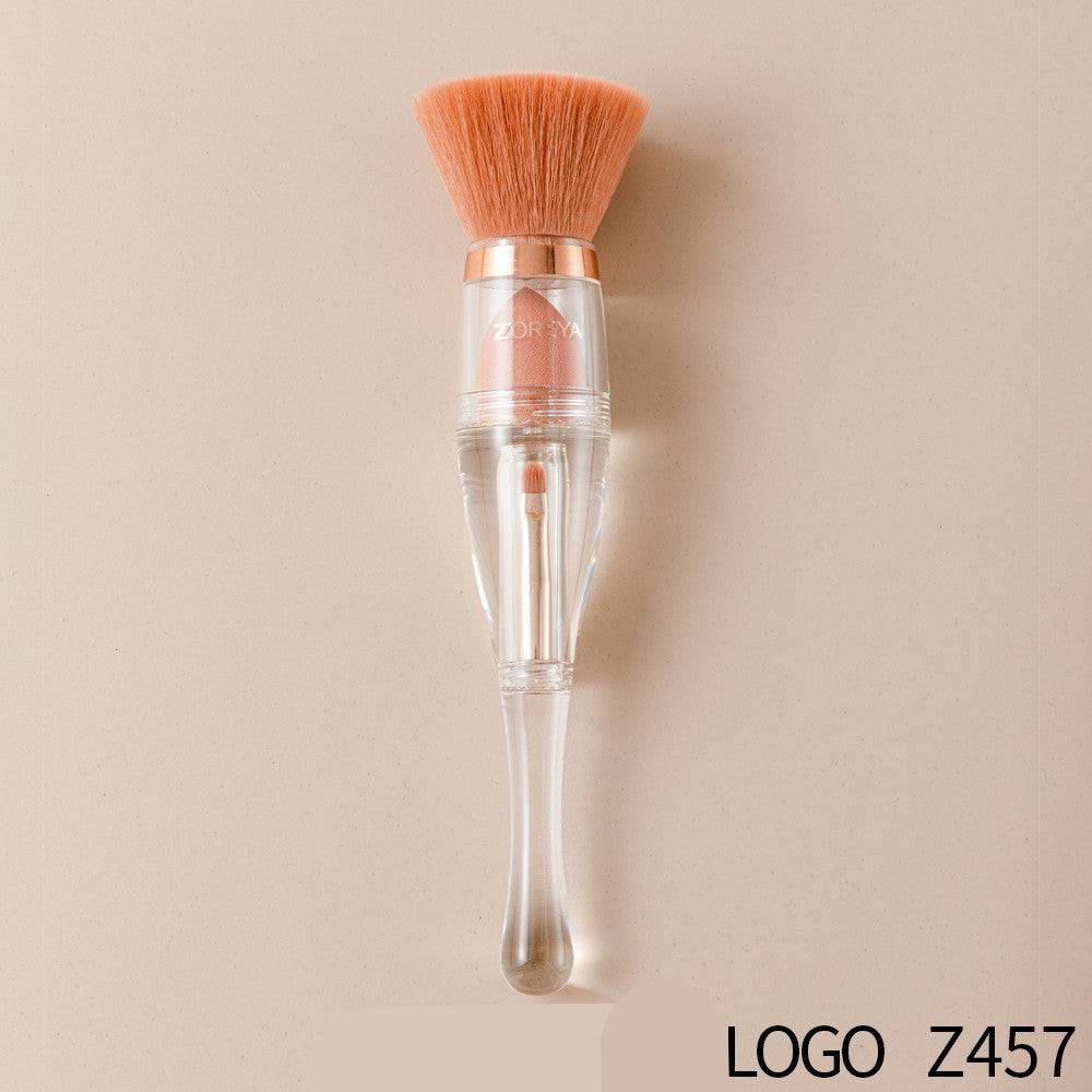 3 in 1 Synthetic Makeup Brush for Beauty Logo Z457