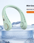 Outdoor Portable Leaf-free Digital Display Halter Little Fan