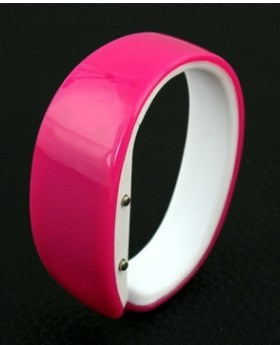 Pink Colored Unisex Dolphin Sports LED Watch